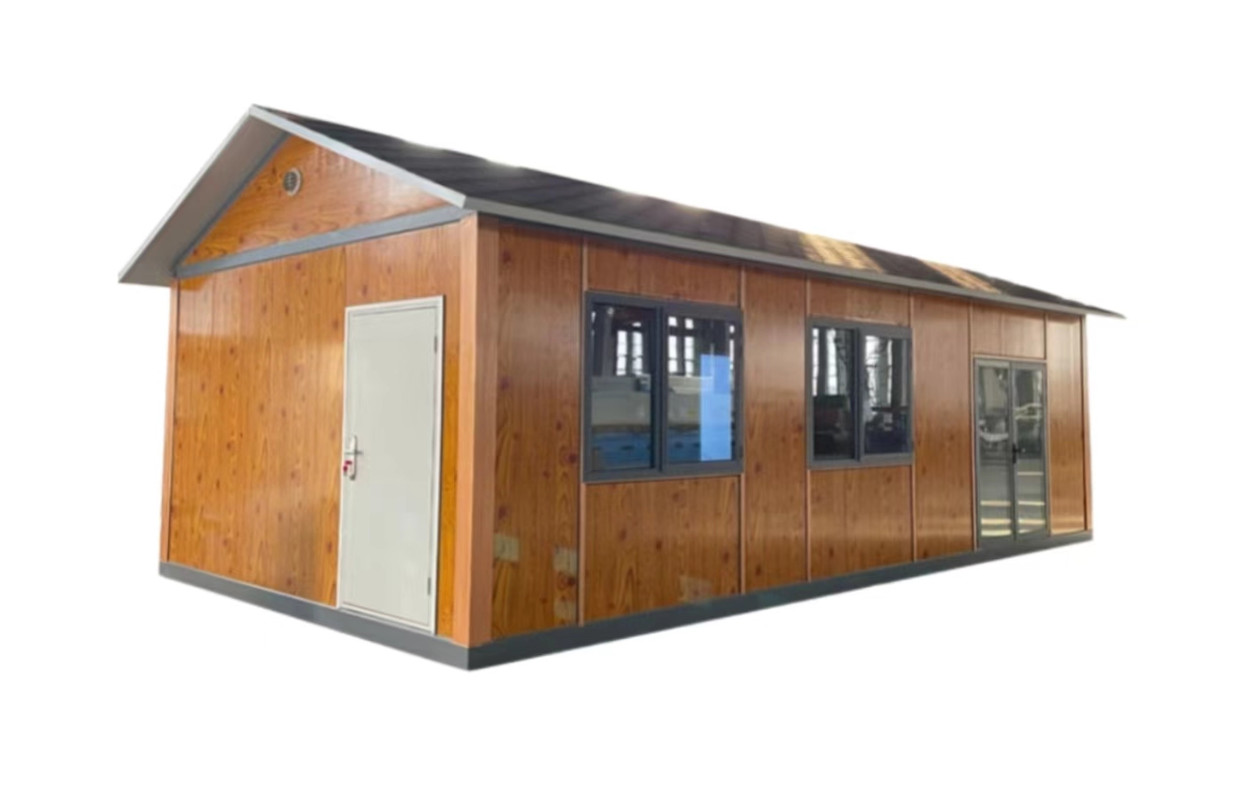 Kediaman Popular Rumah Kontena Tetap Reka Bentuk Moden 30 kaki Dengan Bumbung Berbumbung dan Bilik Mandi Kediaman Popular Rumah Kontena Tetap Reka Bentuk Moden 30 kaki Dengan Bumbung Berbumbung dan Bilik Mandi