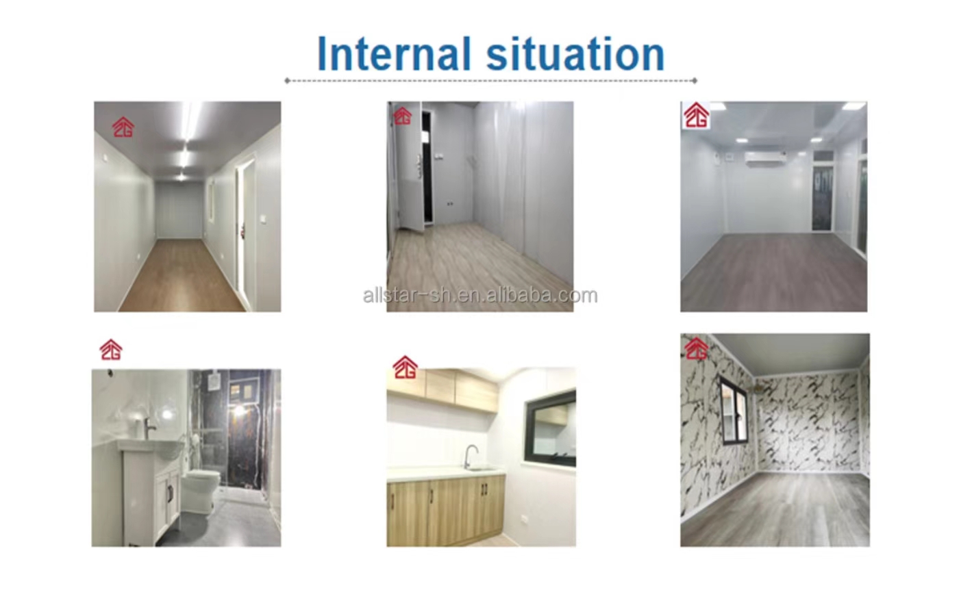 Kediaman Popular Rumah Kontena Tetap Reka Bentuk Moden 30 kaki Dengan Bumbung Berbumbung dan Bilik Mandi Kediaman Popular Rumah Kontena Tetap Reka Bentuk Moden 30 kaki Dengan Bumbung Berbumbung dan Bilik Mandi