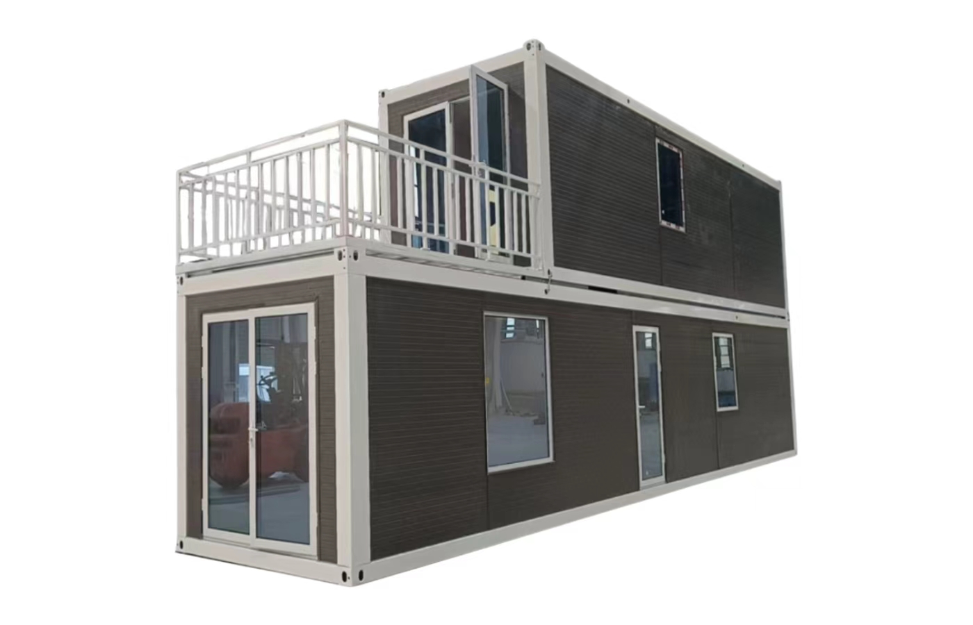 Kediaman Popular Rumah Kontena Tetap Reka Bentuk Moden 30 kaki Dengan Bumbung Berbumbung dan Bilik Mandi Kediaman Popular Rumah Kontena Tetap Reka Bentuk Moden 30 kaki Dengan Bumbung Berbumbung dan Bilik Mandi