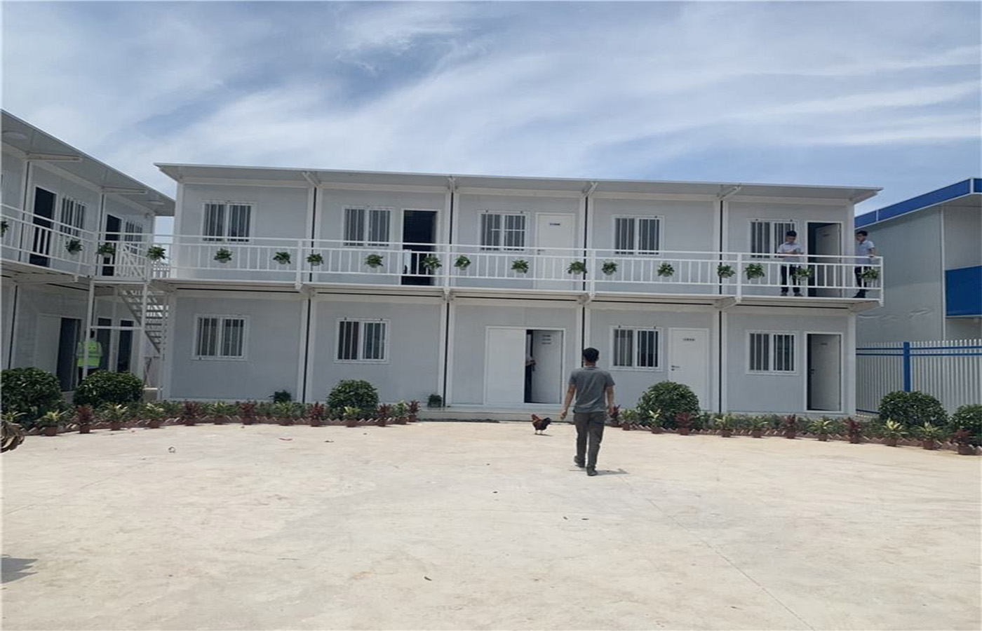 Rumah Prefab Tersuai Kilang 40 kaki Asrama Sementara Mudah Alih Atau Hotel Rumah Prefab Tersuai Kilang 40 kaki Asrama Sementara Mudah Alih Atau Hotel