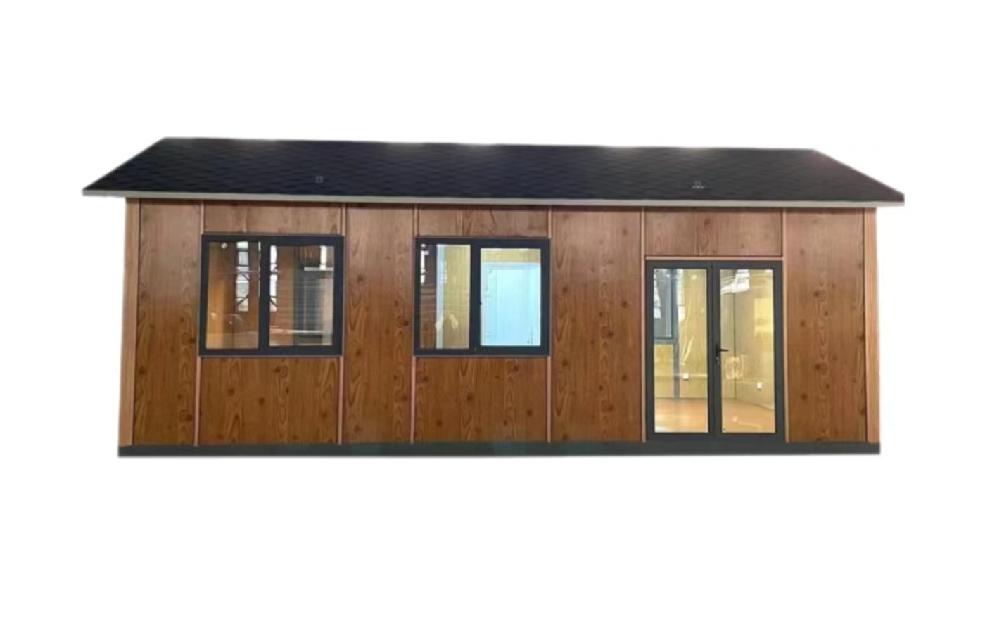 Kediaman Popular Rumah Kontena Tetap Reka Bentuk Moden 30 kaki Dengan Bumbung Berbumbung dan Bilik Mandi Kediaman Popular Rumah Kontena Tetap Reka Bentuk Moden 30 kaki Dengan Bumbung Berbumbung dan Bilik Mandi