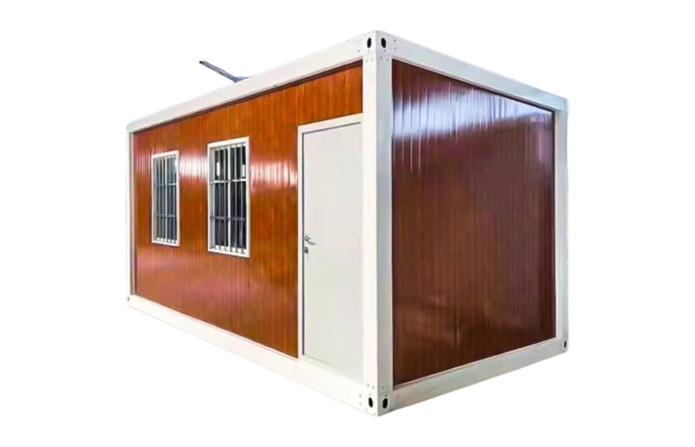 Kediaman Popular Rumah Kontena Tetap Reka Bentuk Moden 30 kaki Dengan Bumbung Berbumbung dan Bilik Mandi Kediaman Popular Rumah Kontena Tetap Reka Bentuk Moden 30 kaki Dengan Bumbung Berbumbung dan Bilik Mandi