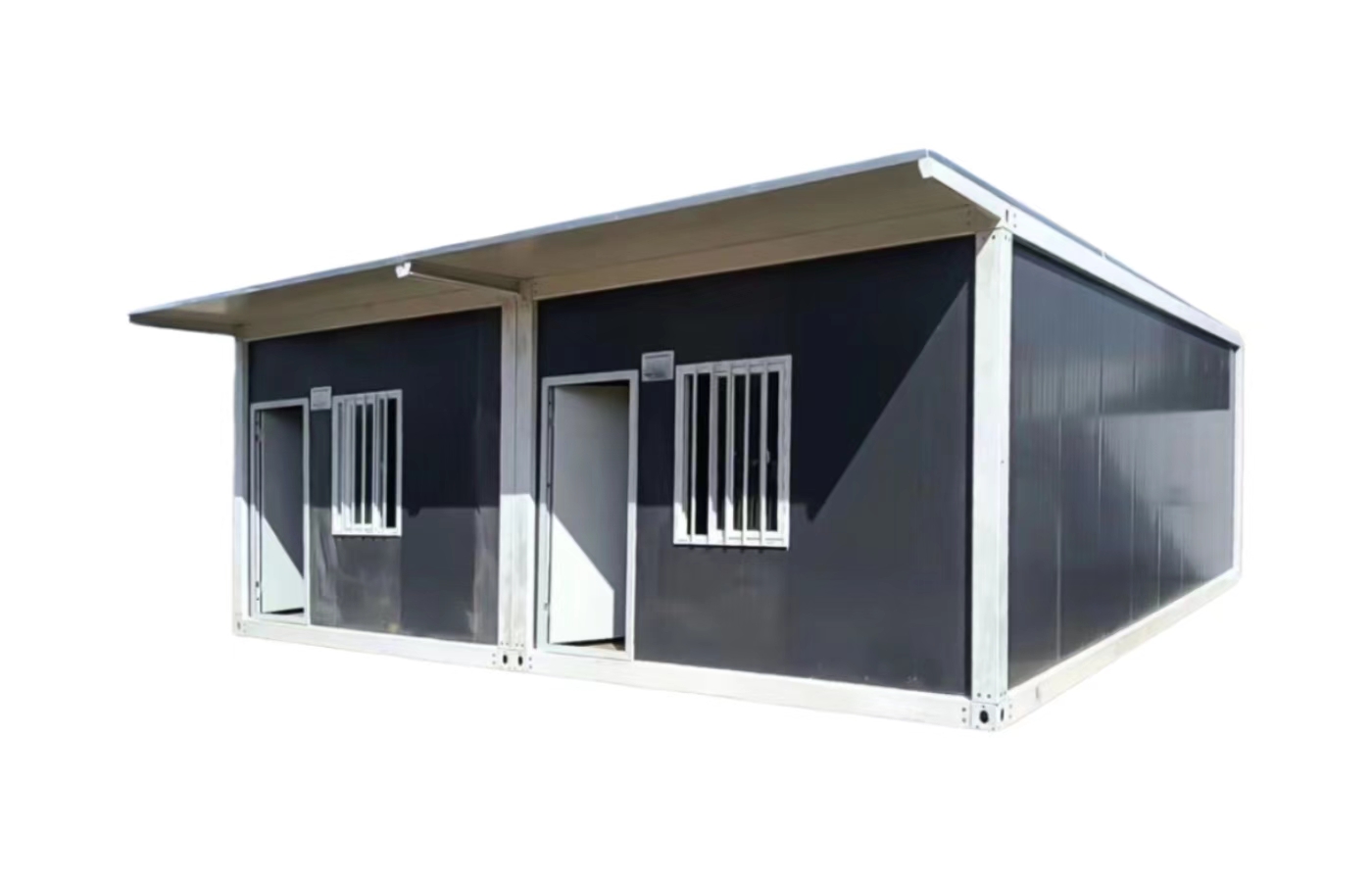 Kediaman Popular Rumah Kontena Tetap Reka Bentuk Moden 30 kaki Dengan Bumbung Berbumbung dan Bilik Mandi Kediaman Popular Rumah Kontena Tetap Reka Bentuk Moden 30 kaki Dengan Bumbung Berbumbung dan Bilik Mandi