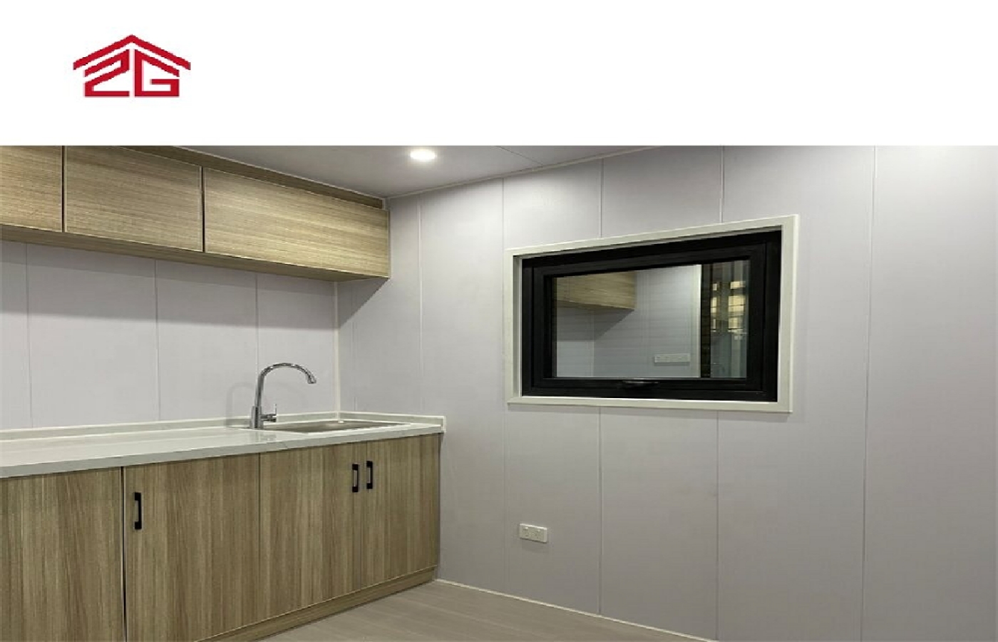 Rumah Kontena Apple Kabin Dua Lapisan Tersuai Kediaman Bergaya Rumah Kontena Apple Kabin Dua Lapisan Tersuai Kediaman Bergaya