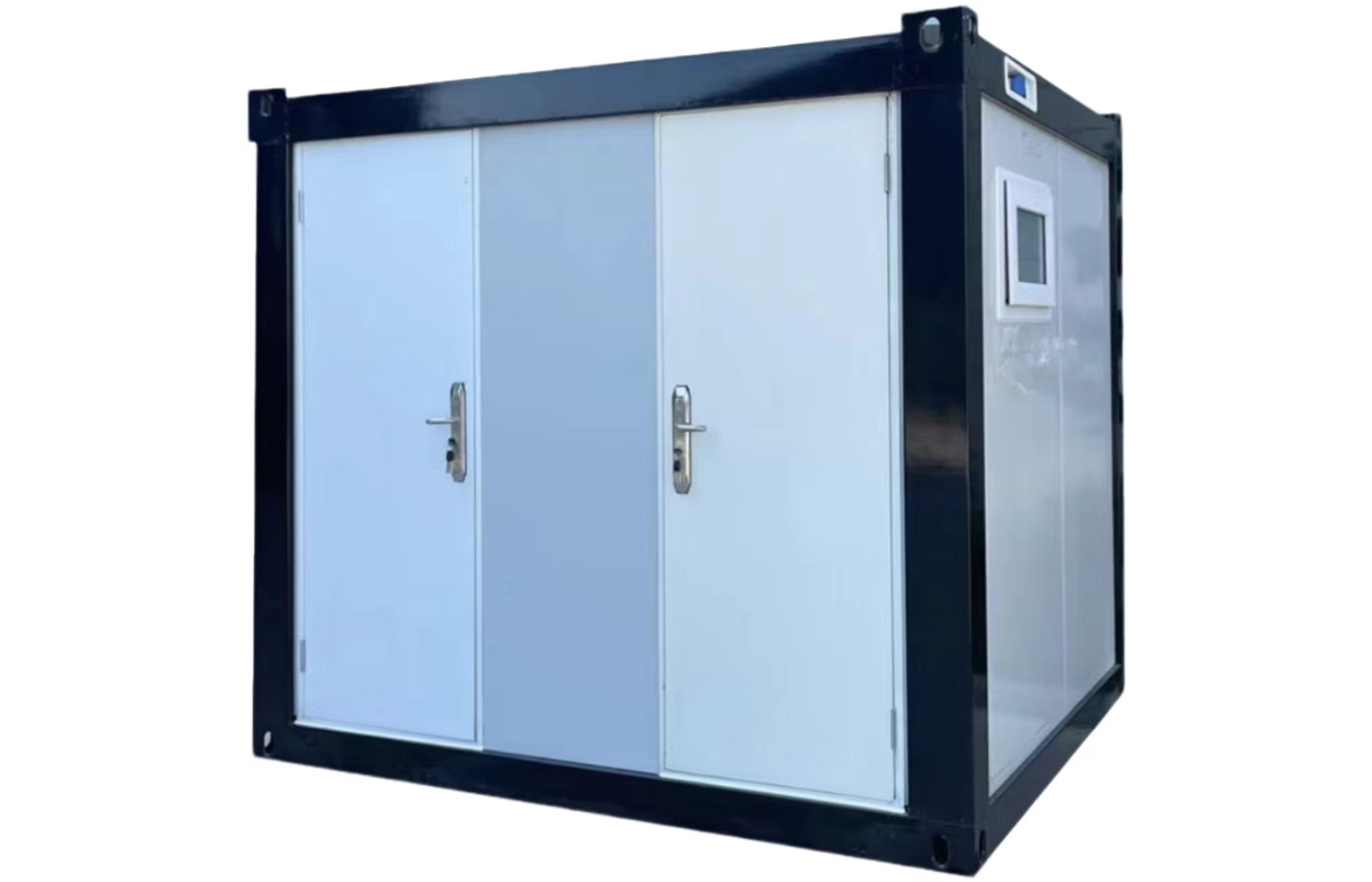 Kediaman Popular Rumah Kontena Tetap Reka Bentuk Moden 30 kaki Dengan Bumbung Berbumbung dan Bilik Mandi Kediaman Popular Rumah Kontena Tetap Reka Bentuk Moden 30 kaki Dengan Bumbung Berbumbung dan Bilik Mandi