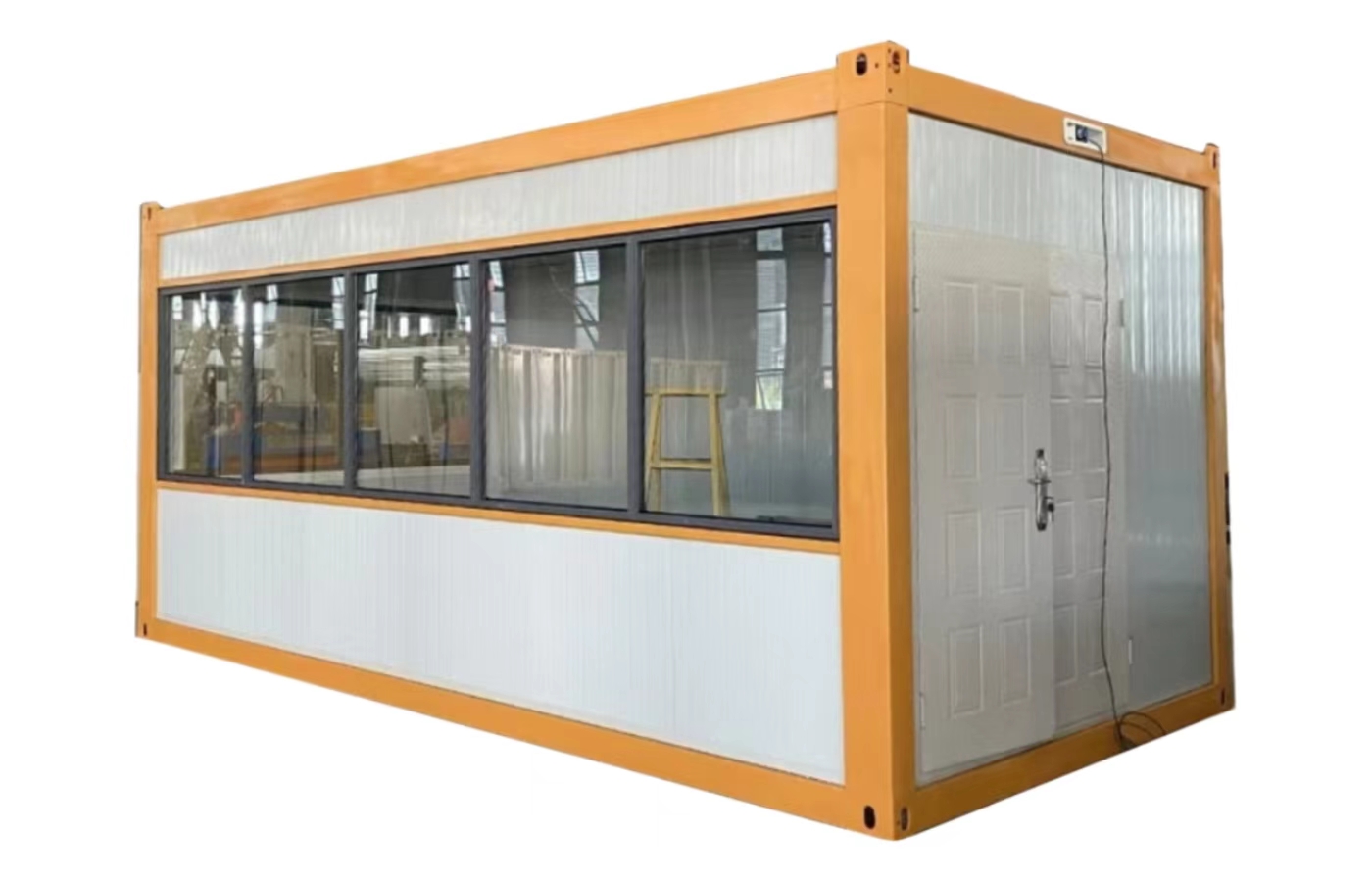 Kediaman Popular Rumah Kontena Tetap Reka Bentuk Moden 30 kaki Dengan Bumbung Berbumbung dan Bilik Mandi Kediaman Popular Rumah Kontena Tetap Reka Bentuk Moden 30 kaki Dengan Bumbung Berbumbung dan Bilik Mandi