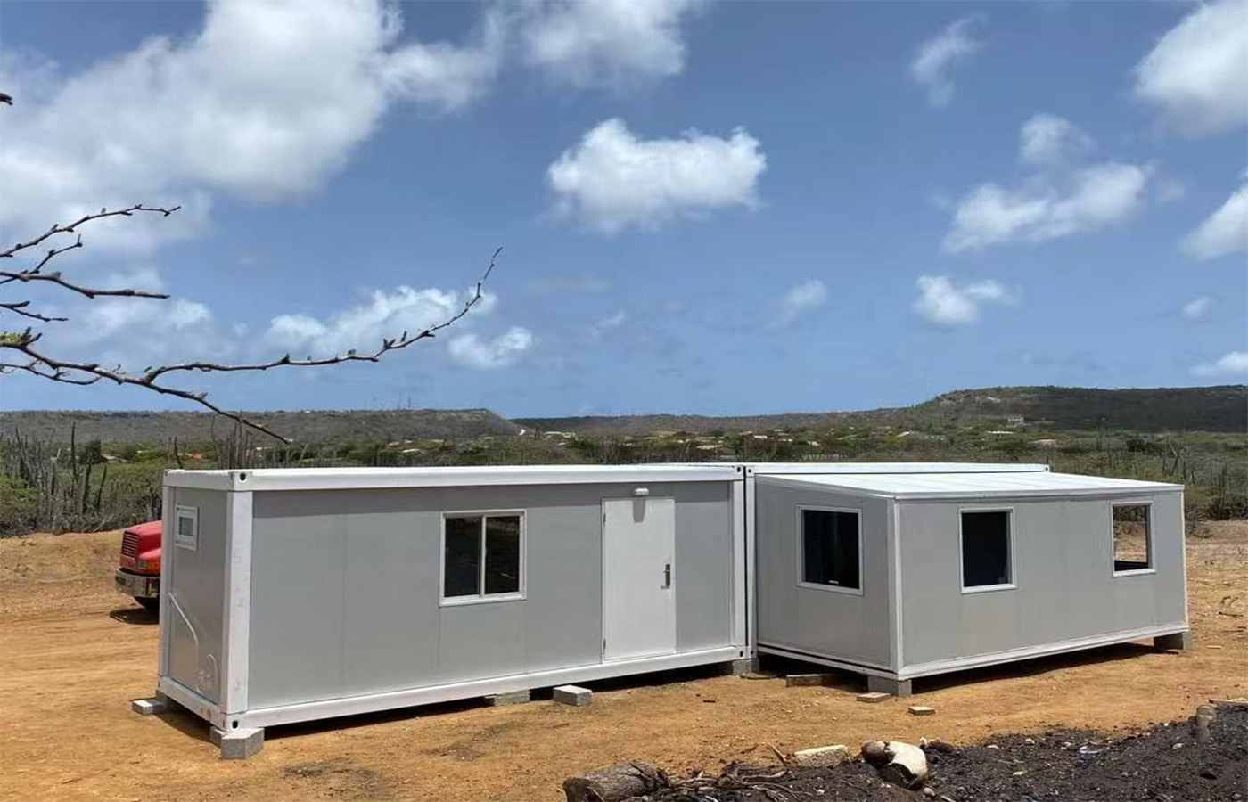 Rumah Prefab Tersuai Kilang 40 kaki Asrama Sementara Mudah Alih Atau Hotel Rumah Prefab Tersuai Kilang 40 kaki Asrama Sementara Mudah Alih Atau Hotel