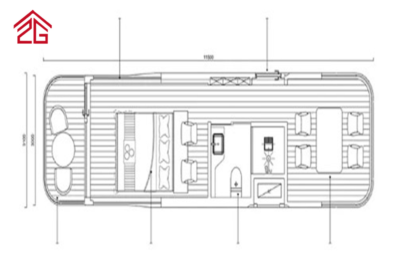 Rumah Kontena Apple Kabin Dua Lapisan Tersuai Kediaman Bergaya Rumah Kontena Apple Kabin Dua Lapisan Tersuai Kediaman Bergaya