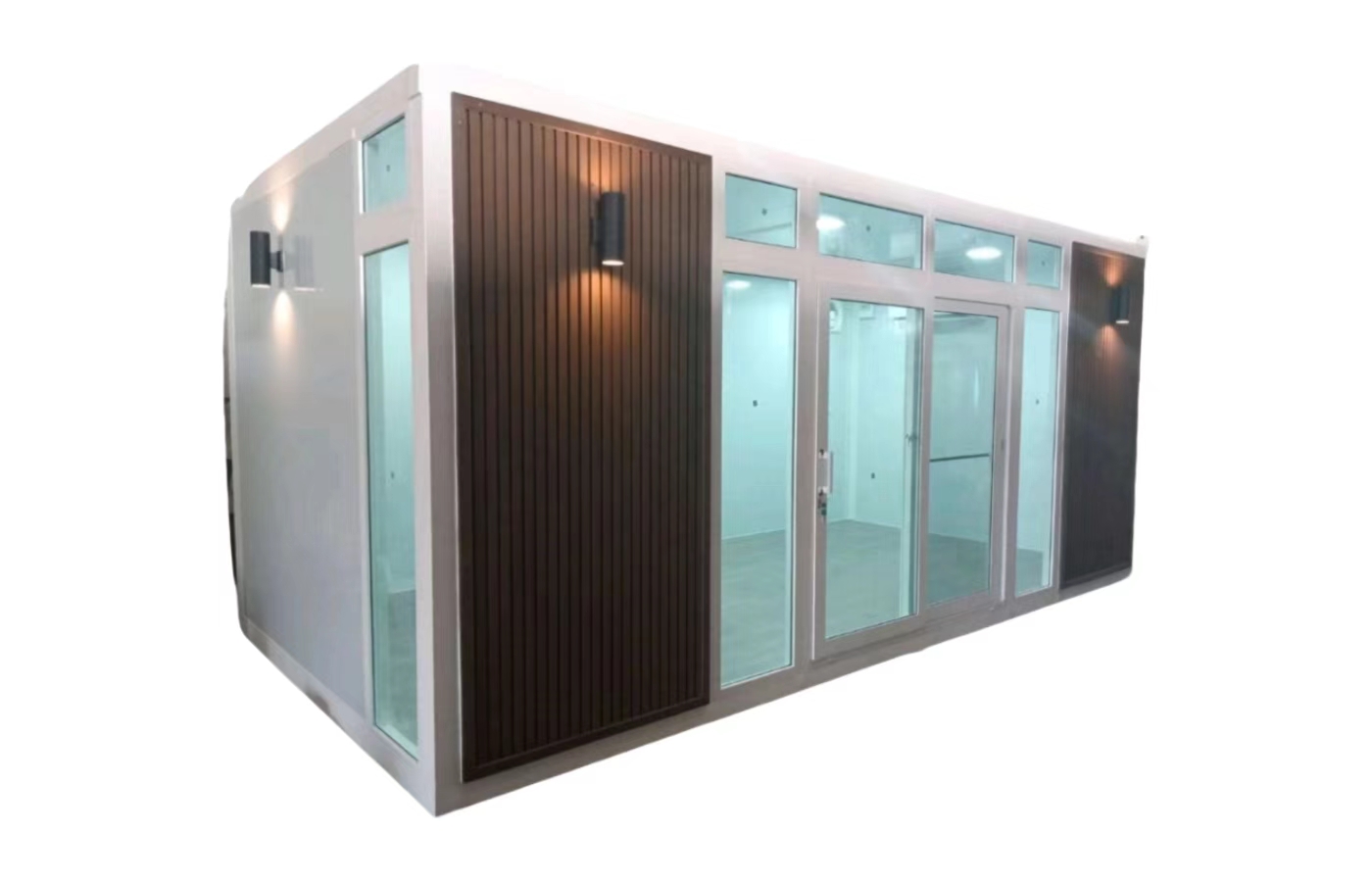 Kediaman Popular Rumah Kontena Tetap Reka Bentuk Moden 30 kaki Dengan Bumbung Berbumbung dan Bilik Mandi Kediaman Popular Rumah Kontena Tetap Reka Bentuk Moden 30 kaki Dengan Bumbung Berbumbung dan Bilik Mandi