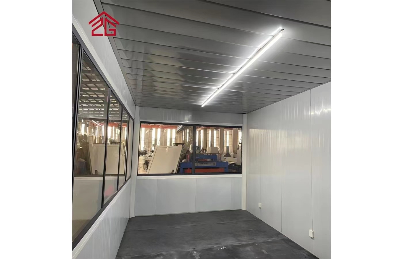 Kediaman Popular Rumah Kontena Tetap Reka Bentuk Moden 30 kaki Dengan Bumbung Berbumbung dan Bilik Mandi Kediaman Popular Rumah Kontena Tetap Reka Bentuk Moden 30 kaki Dengan Bumbung Berbumbung dan Bilik Mandi