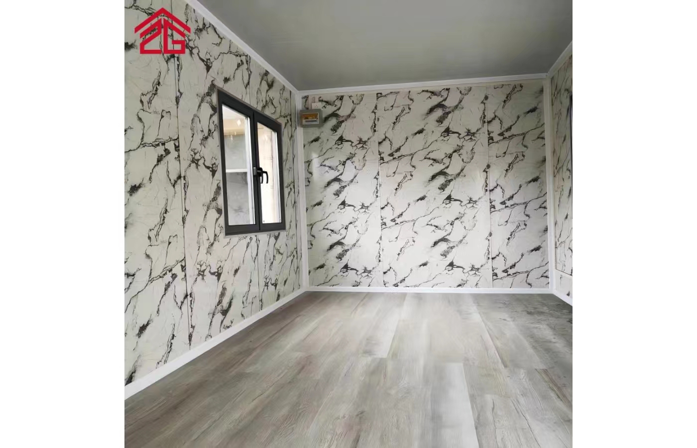 Kediaman Popular Rumah Kontena Tetap Reka Bentuk Moden 30 kaki Dengan Bumbung Berbumbung dan Bilik Mandi Kediaman Popular Rumah Kontena Tetap Reka Bentuk Moden 30 kaki Dengan Bumbung Berbumbung dan Bilik Mandi