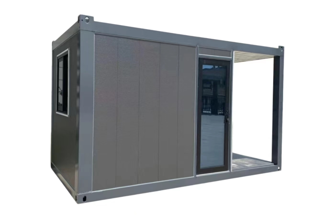 Kediaman Popular Rumah Kontena Tetap Reka Bentuk Moden 30 kaki Dengan Bumbung Berbumbung dan Bilik Mandi Kediaman Popular Rumah Kontena Tetap Reka Bentuk Moden 30 kaki Dengan Bumbung Berbumbung dan Bilik Mandi