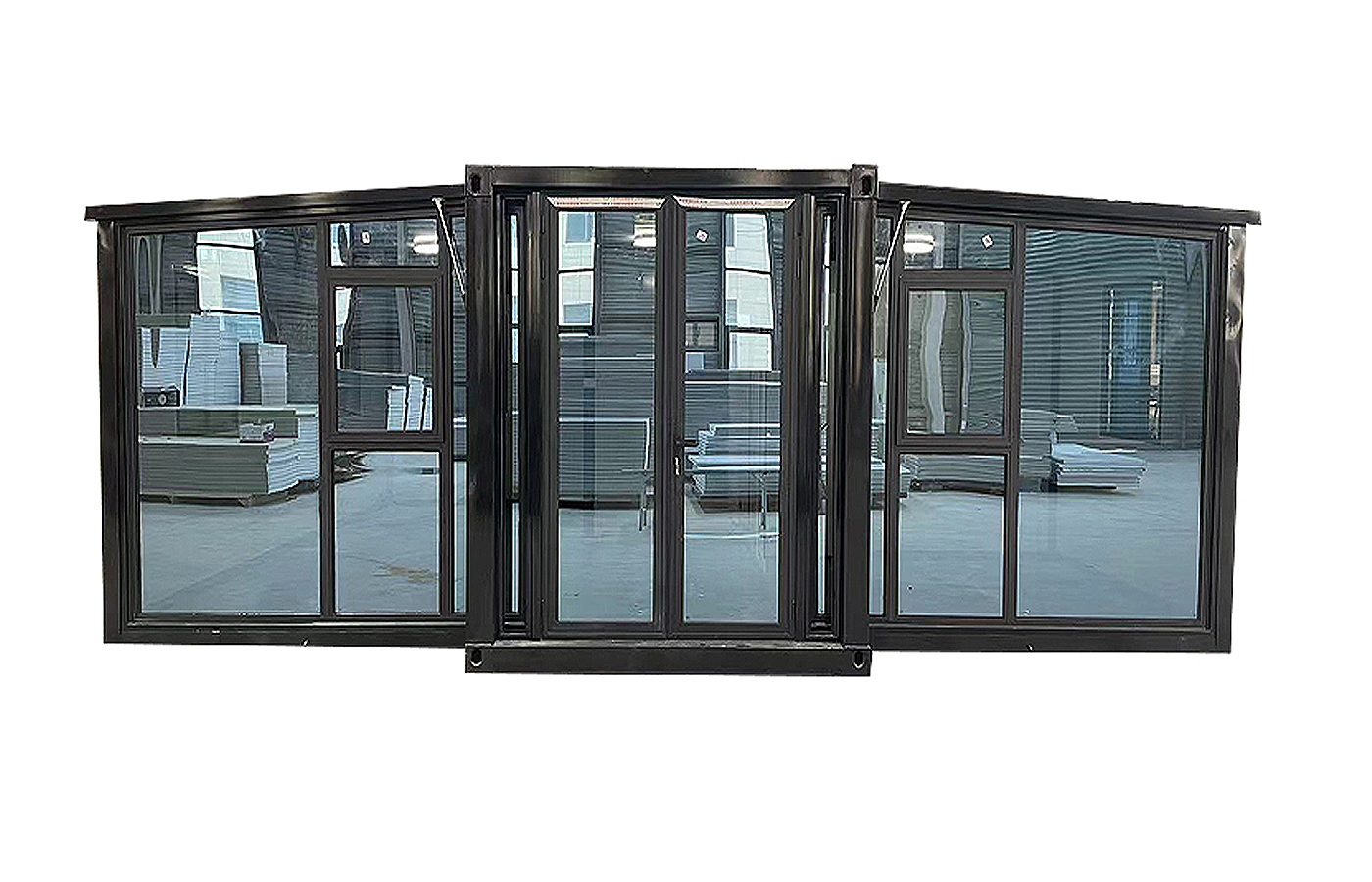 Bekas Boleh Dikembangkan 30 kaki Tinggi Mewah Tersuai Tinggi Dengan Plat Gusset Luaran Logam Bekas Boleh Dikembangkan 30 kaki Tinggi Mewah Tersuai Tinggi Dengan Plat Gusset Luaran Logam